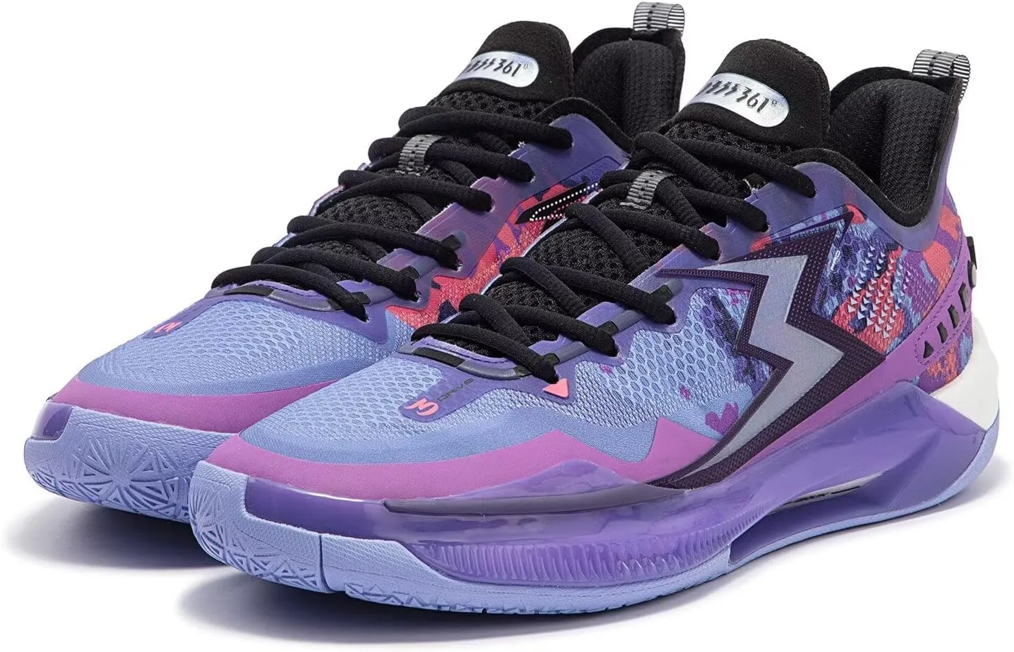 361 Big3 5.0 Quick PRO Basketball Shoes for Men Breathable Outdoor Sneakers Cushioning,Anti Slip Practice Student Sports Shoes for Teens and Adults,Caldwell Pope Zapatillas de baloncesto Hombre