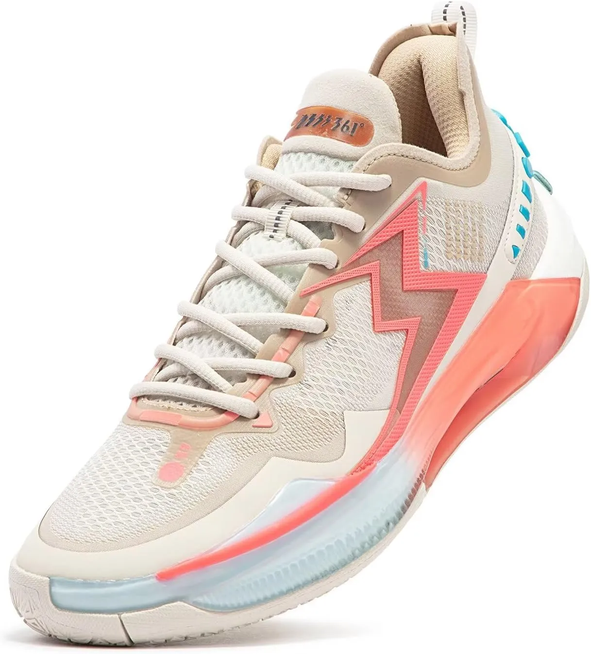 361 Big3 5.0 Quick PRO Basketball Shoes for Men Breathable Outdoor Sneakers Cushioning,Anti Slip Practice Student Sports Shoes for Teens and Adults,Caldwell Pope Zapatillas de baloncesto Hombre