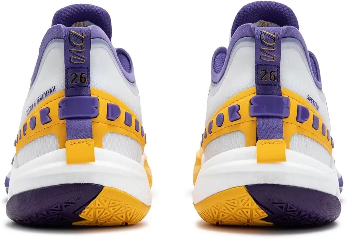 361 BIG3 5.0 Quick PRO Basketball Shoes for Men Breathable Outdoor Sneakers Cushioning,Lightweight Fashion Anti Slip Shoe for Court Street,Zapatillas de baloncesto Hombre