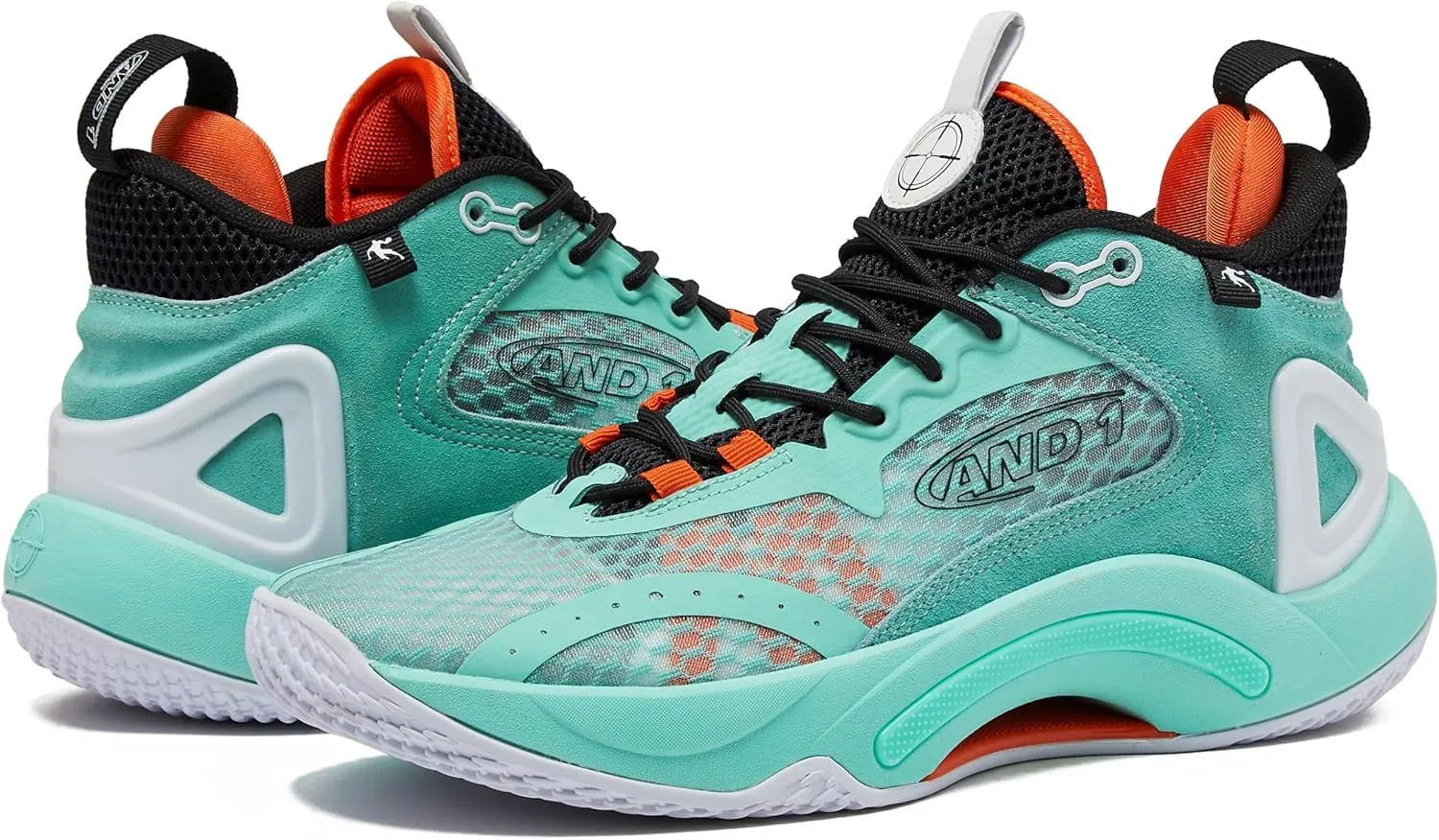 AND1 Basketball Shoes for Women and Men, High Top Mens Basketball Shoes - Womens Basketball Sneakers Size 6 to 16