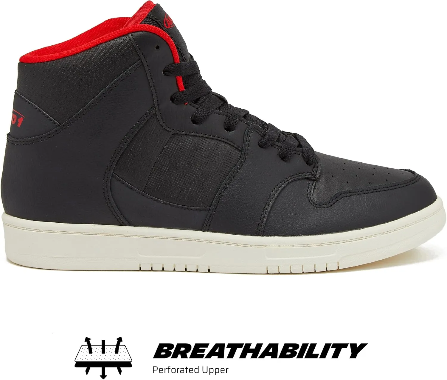 AND1 Slam Mens Basketball Shoes, Mid Top Casual Court Sneakers for Men, Sizes 7 to 15