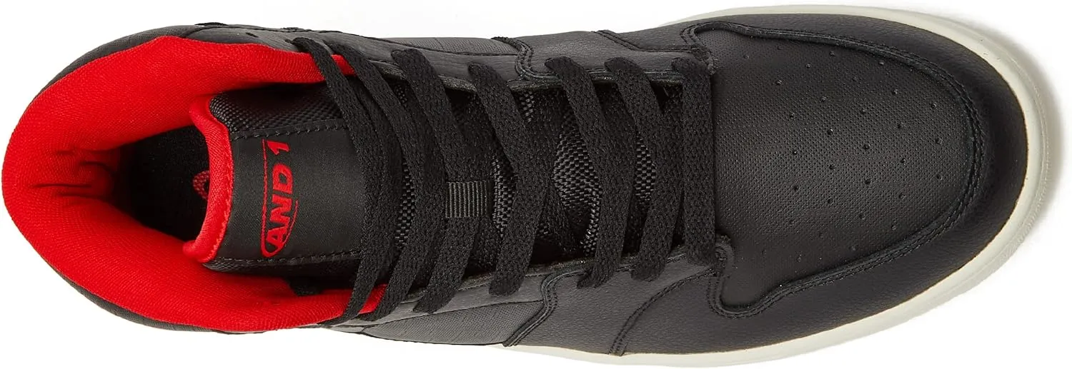 AND1 Slam Mens Basketball Shoes, Mid Top Casual Court Sneakers for Men, Sizes 7 to 15