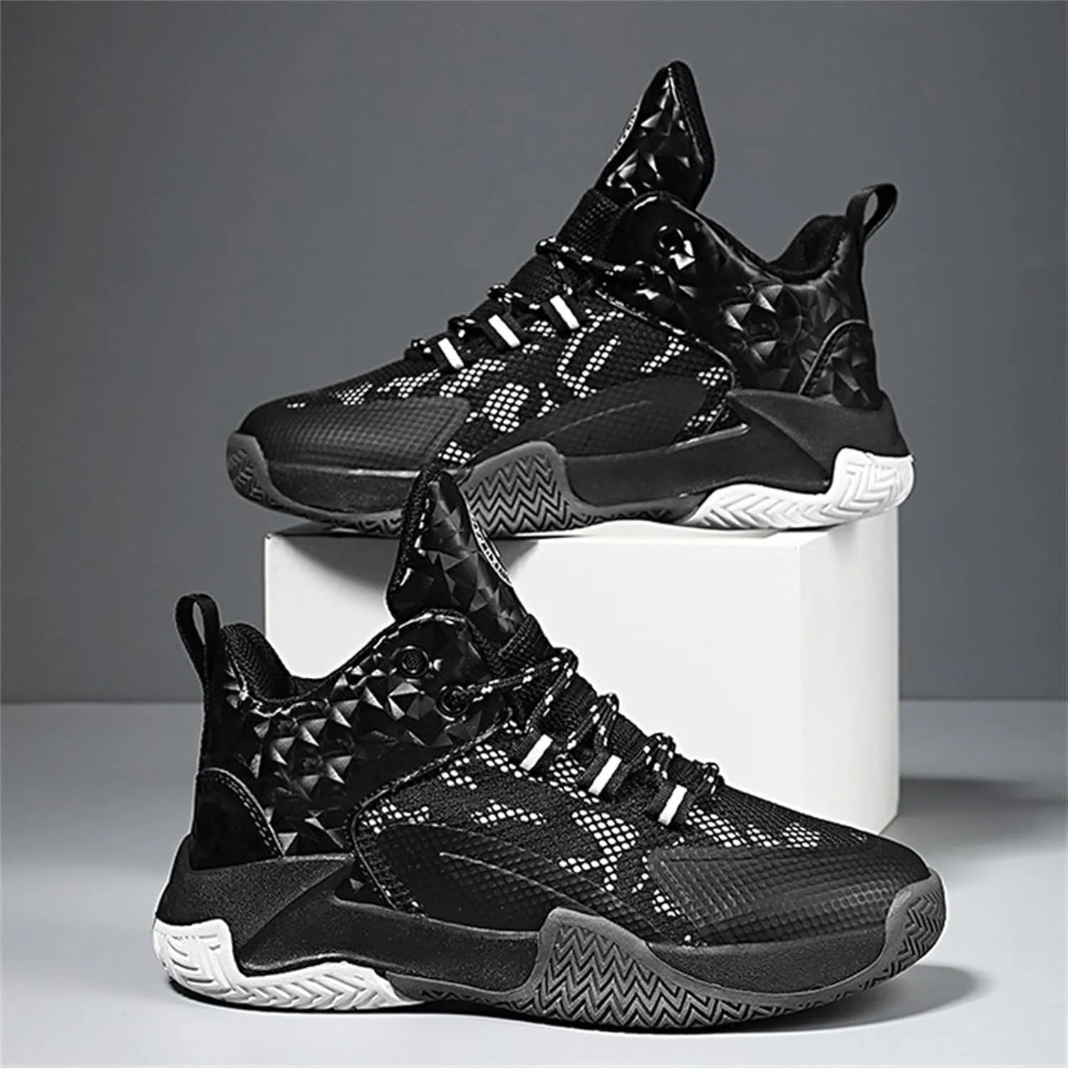 Baby Shoes Kid's Basketball Shoes Boys Sneakers Girls Trainers Comfort High Top Basketball Shoes Casual Walking Shoes