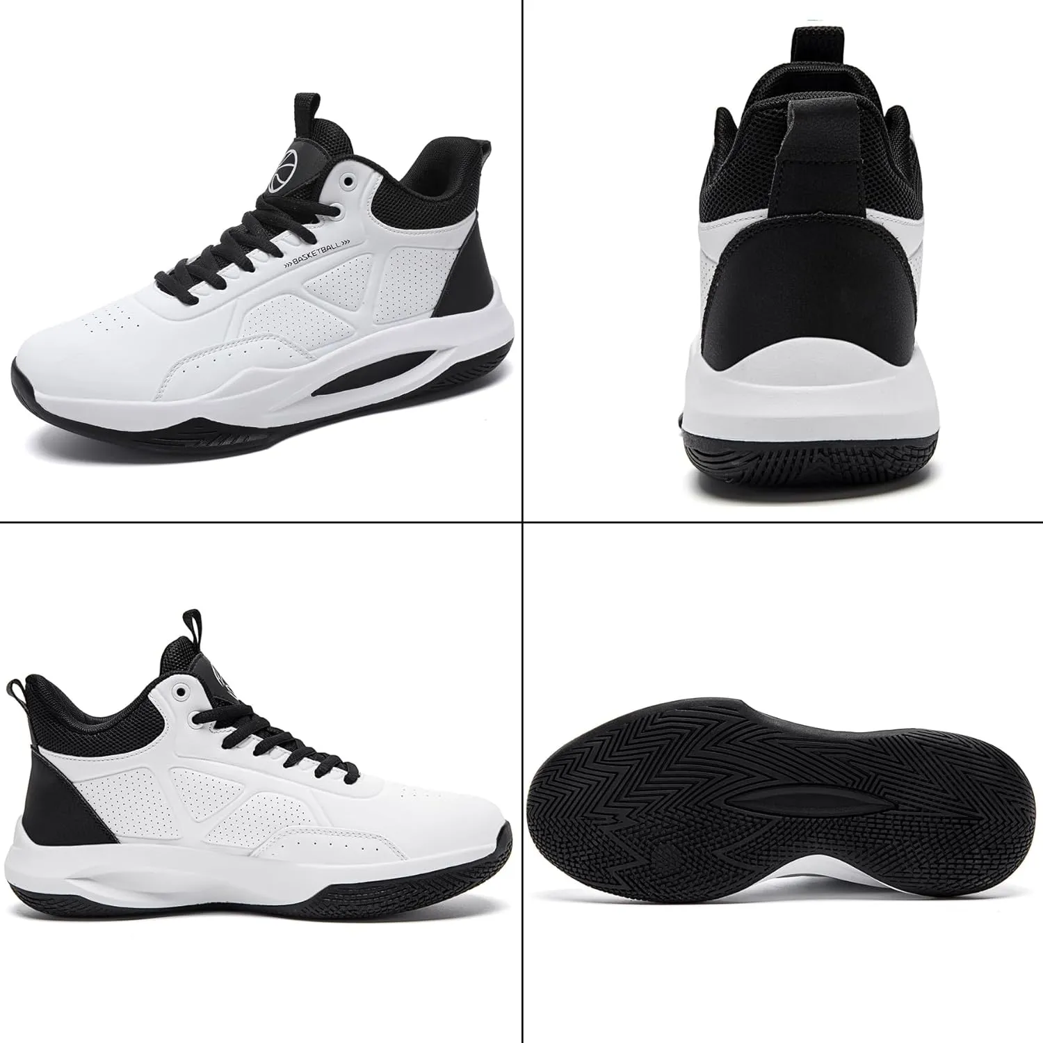 Beita High Upper Basketball Shoes for Men Sneakers Breathable Sports Shoes Anti Slip