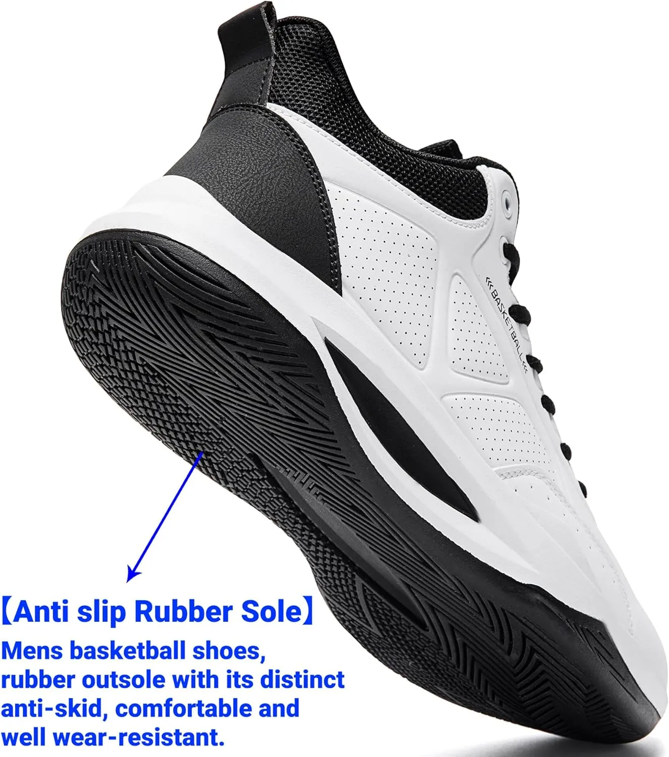 Beita High Upper Basketball Shoes for Men Sneakers Breathable Sports Shoes Anti Slip