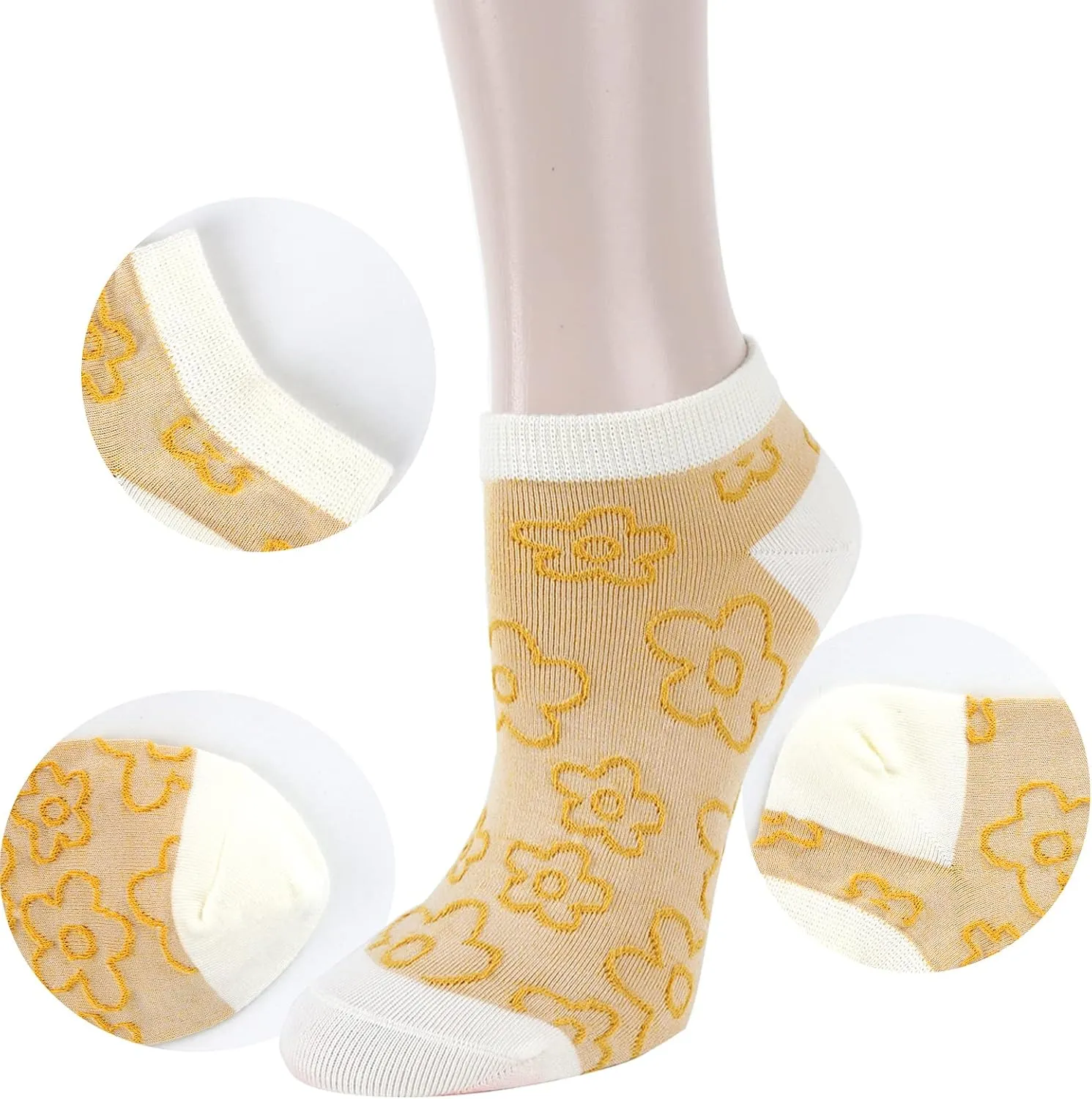 Benefeet Sox Womens Cute Ankle Socks Girls Novelty Fun Low Cut Socks Colorful Patterned Casual Cotton Short Summer Sock