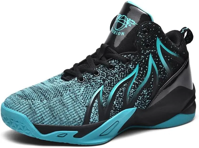 DHOVOR Mens Basketball Shoes, Teenager Basketball Sneakers, Non Slip Basketball Trainers, Walking Sports Shoes for Mens Indoor and Outdoor
