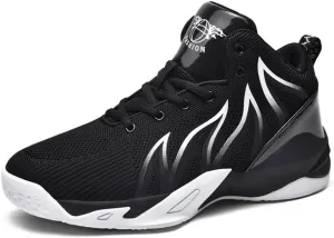 DHOVOR Mens Basketball Shoes, Teenager Basketball Sneakers, Non Slip Basketball Trainers, Walking Sports Shoes for Mens Indoor and Outdoor
