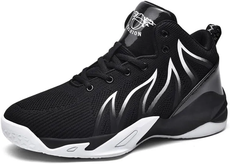 DHOVOR Mens Basketball Shoes, Teenager Basketball Sneakers, Non Slip Basketball Trainers, Walking Sports Shoes for Mens Indoor and Outdoor