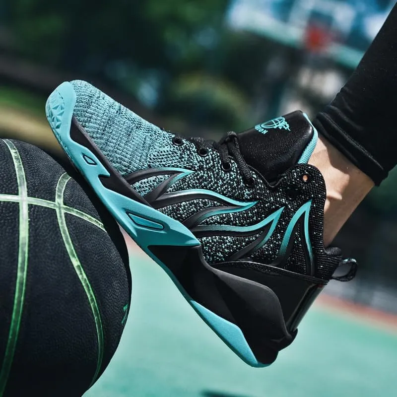 DHOVOR Mens Basketball Shoes, Teenager Basketball Sneakers, Non Slip Basketball Trainers, Walking Sports Shoes for Mens Indoor and Outdoor