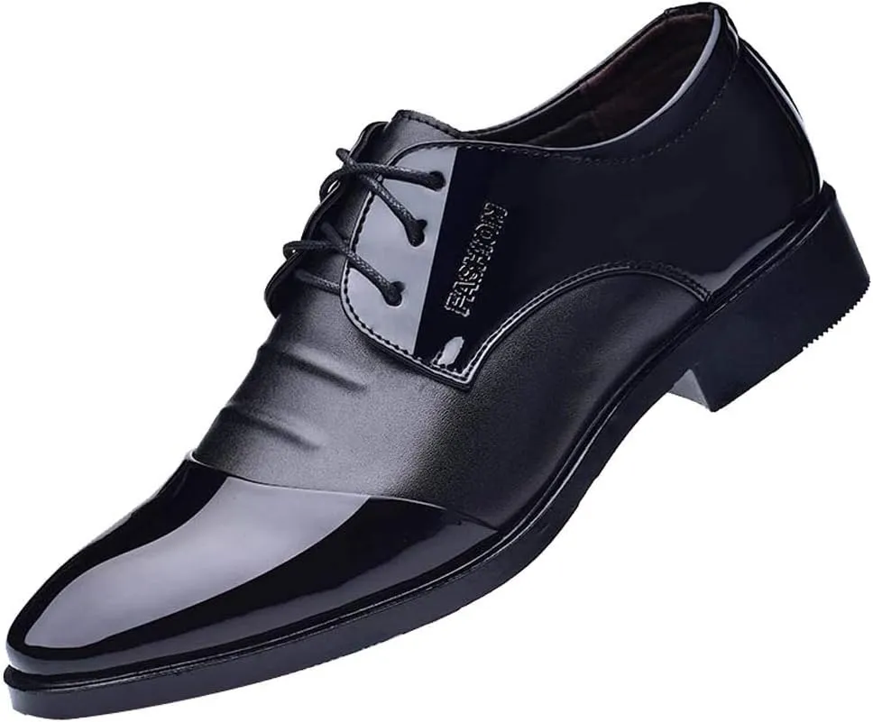 Dress Shoes for Men Fashion Toe Male Men Suit Pointed Leather Casual Shoes Business Shoes Shoes Fashion Men's leather shoes Mens Winter Dress Boots
