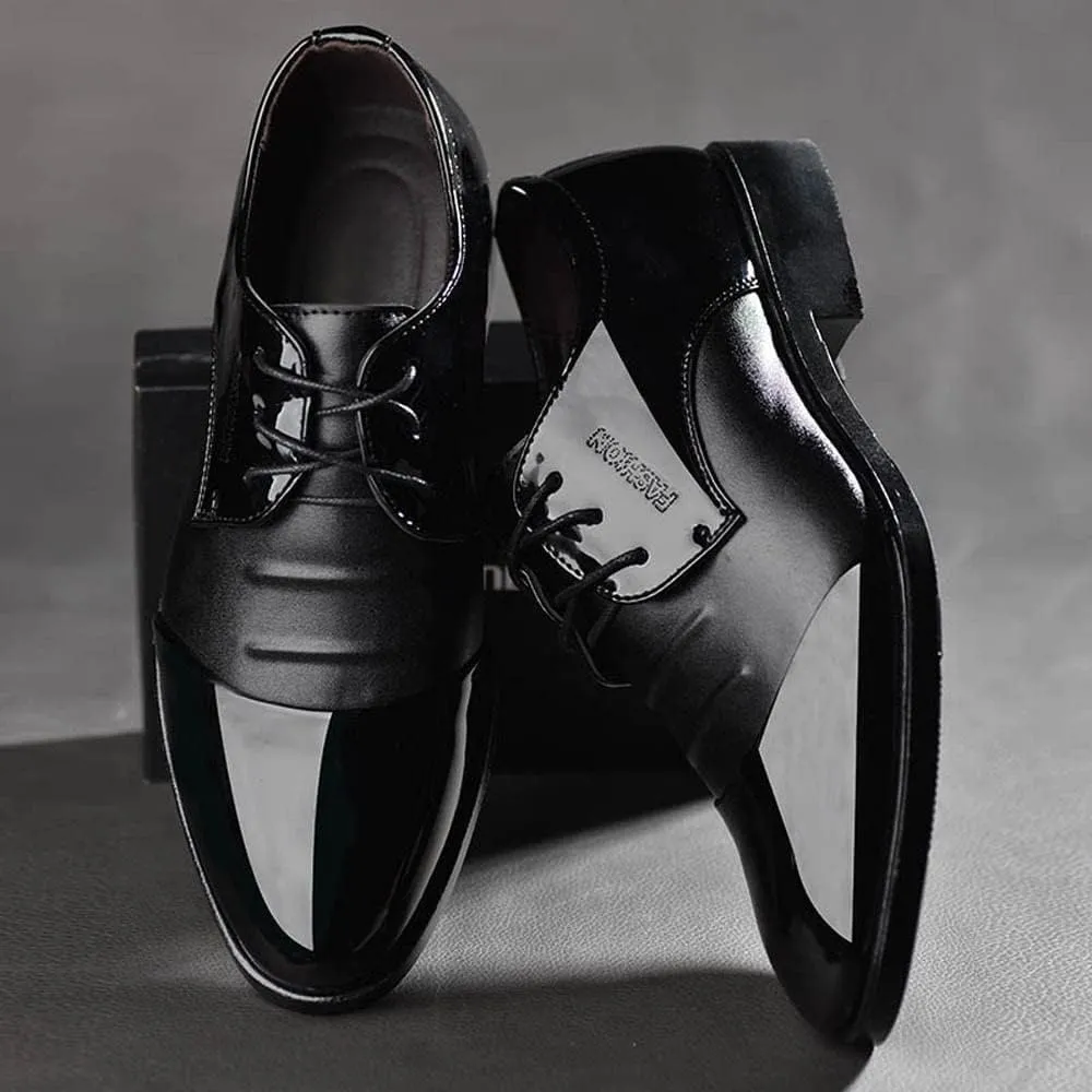 Dress Shoes for Men Fashion Toe Male Men Suit Pointed Leather Casual Shoes Business Shoes Shoes Fashion Men's leather shoes Mens Winter Dress Boots