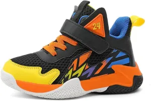 Girl's Boys Basketball Shoes Kids Fashion Comfortable Sneakers Breathable Leightweight Outdoor Sport Non Slip Shoe