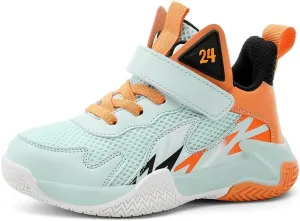Girl's Boys Basketball Shoes Kids Fashion Comfortable Sneakers Breathable Leightweight Outdoor Sport Non Slip Shoe