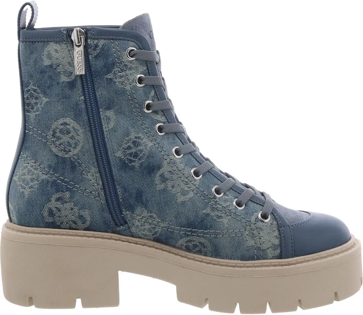 GUESS Women's Shutter Combat Boot