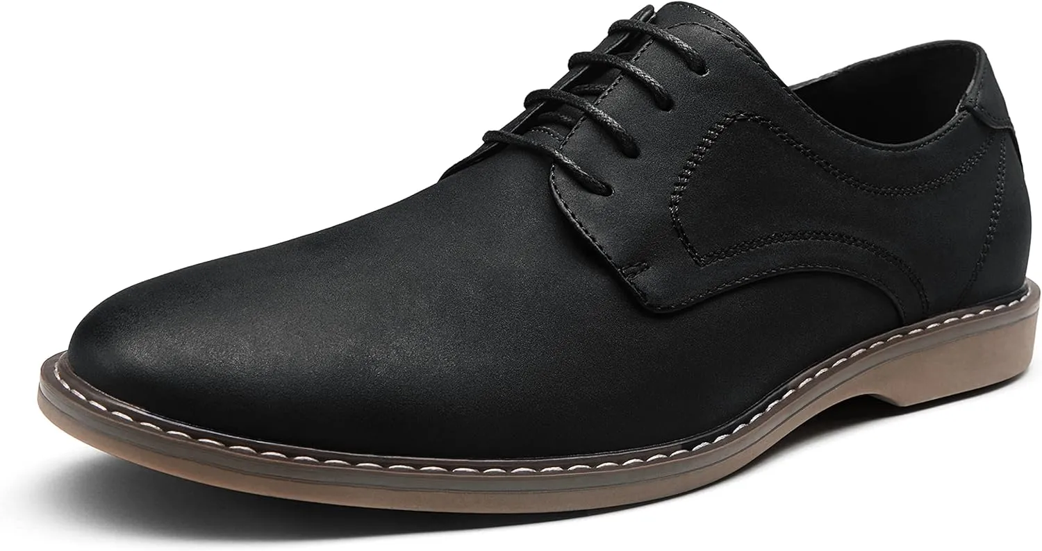 Jousen Men's Casual Dress Shoes Retro Business Classic Dress Shoes for Men