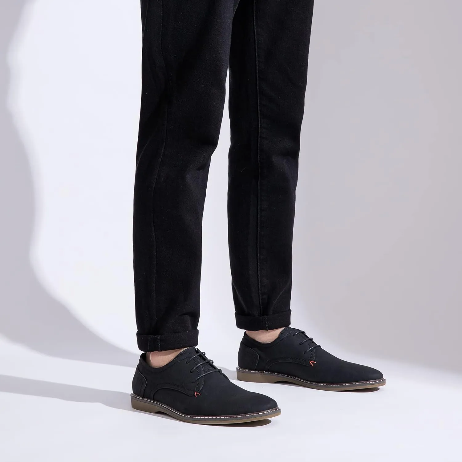 Jousen Men's Casual Dress Shoes Retro Business Classic Dress Shoes for Men