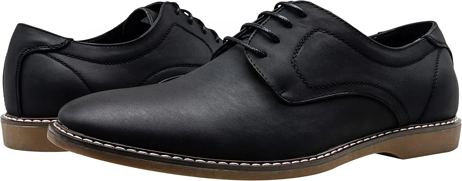 Jousen Men's Casual Dress Shoes Retro Business Classic Dress Shoes for Men