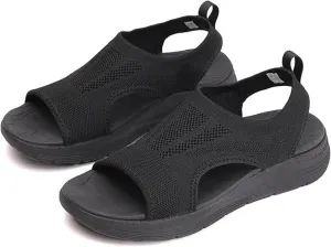 Lausiuoe Womens Sandals Comfortable Dressy Arch Support Orthotic Flip Flops Summer Sandals Flat Feet Orthopedic Walking Shoes