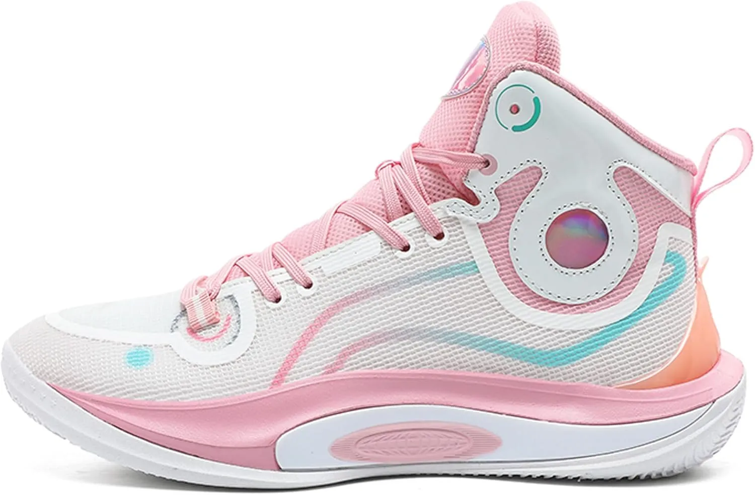Men's Basketball Shoes,High Top Arch Support Basketball Shoes,Men's Fashion Sneakers,Street Basketball Shoes,Combat Basketball Shoes,Suitable for Indoor and Outdoor Various Sports Scenarios,
