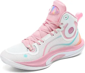 Men's Basketball Shoes,High Top Arch Support Basketball Shoes,Men's Fashion Sneakers,Street Basketball Shoes,Combat Basketball Shoes,Suitable for Indoor and Outdoor Various Sports Scenarios,