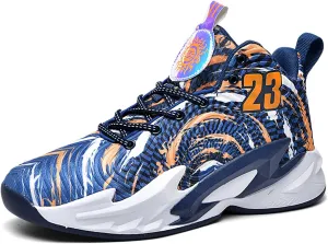 Men's Basketball Shoes,Mesh Fabric Upper,Comfortable and Breathable Soft,Combat Basketball Shoes,Indoor and Outdoor Basketball Shoes,Street Basketball Shoes,High Top Sneakers Running Shoes