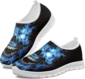 Men's Casual Slip On Shoes for Men Fashion Comfortable Non Slip Tennis Sneakers Outdoor All Seasons White Sole