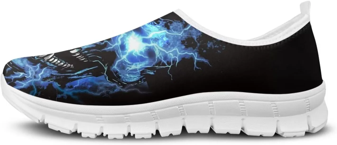 Men's Casual Slip On Shoes for Men Fashion Comfortable Non Slip Tennis Sneakers Outdoor All Seasons White Sole