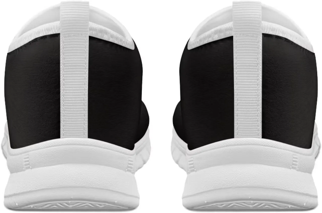 Men's Casual Slip On Shoes for Men Fashion Comfortable Non Slip Tennis Sneakers Outdoor All Seasons White Sole