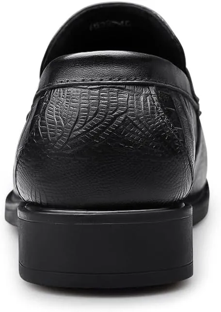 Men's Dress Shoes Faux Patent Leather Classic Wedding Derby Shoes Classic Slip On Formal Tuxedo Shoes for Men(7)