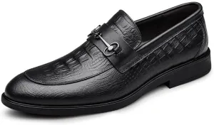 Men's Dress Shoes Faux Patent Leather Classic Wedding Derby Shoes Classic Slip On Formal Tuxedo Shoes for Men(7)
