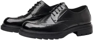 Men's Dress Shoes Plain Toe Classic Oxfords Shoes for Formal Business Wedding Classic Men