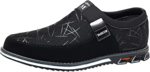 Men's Formal Wide-Fit Cap Toe Oxford Shoes Fashion Style Men's Breathable Black Oxford Shoes for Men Casual