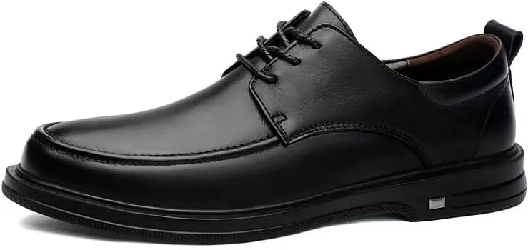 Mens Non-Slip Dress Shoes  Lace-Up Leather Business & Formal Oxfords