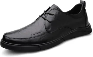 Mens Patent Leather Formal Oxfords  Lace-Up Dress Shoes for Wedding Prom Business