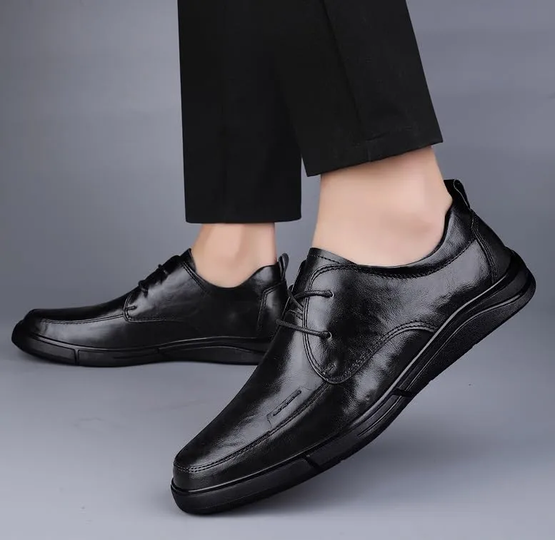 Mens Patent Leather Formal Oxfords  Lace-Up Dress Shoes for Wedding Prom Business