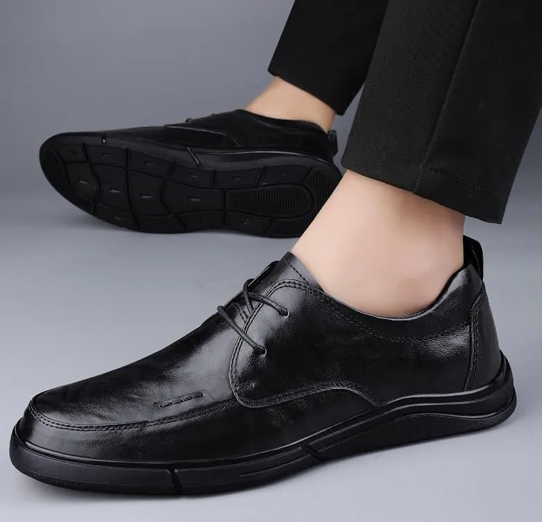 Mens Patent Leather Formal Oxfords  Lace-Up Dress Shoes for Wedding Prom Business