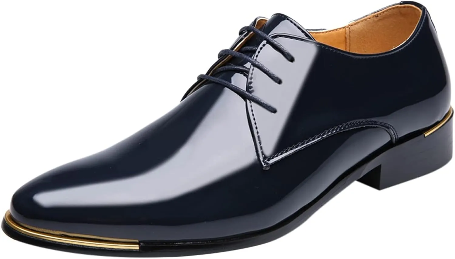 Mens Shoes Business Casual Comfortable Classical Pointed Leather Mens Business Casual Shoes and Style Men's leather shoes Men Leather Cap Toe Oxford Business Formal Dress