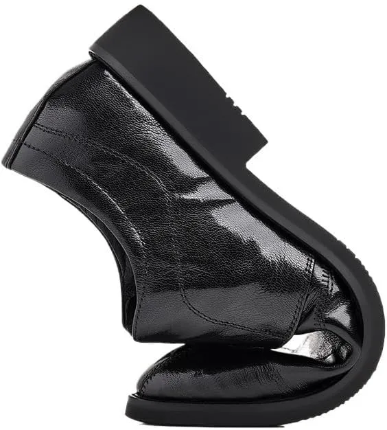 Mens Slip-Ons Loafers Shoes Shiny Patent Leather Dress Shoes Classic Pointed Toe Formal Business Tuxedo Shoes(10)
