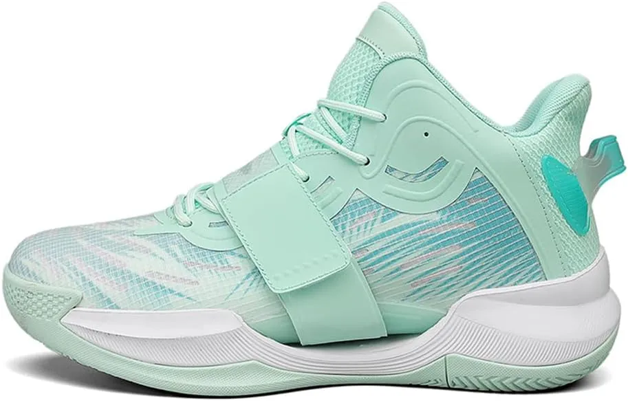 Men's Stylish Sneakers High Top Athletic-Inspired Shoes Mens Basketball Shoes Indoor or Outdoor