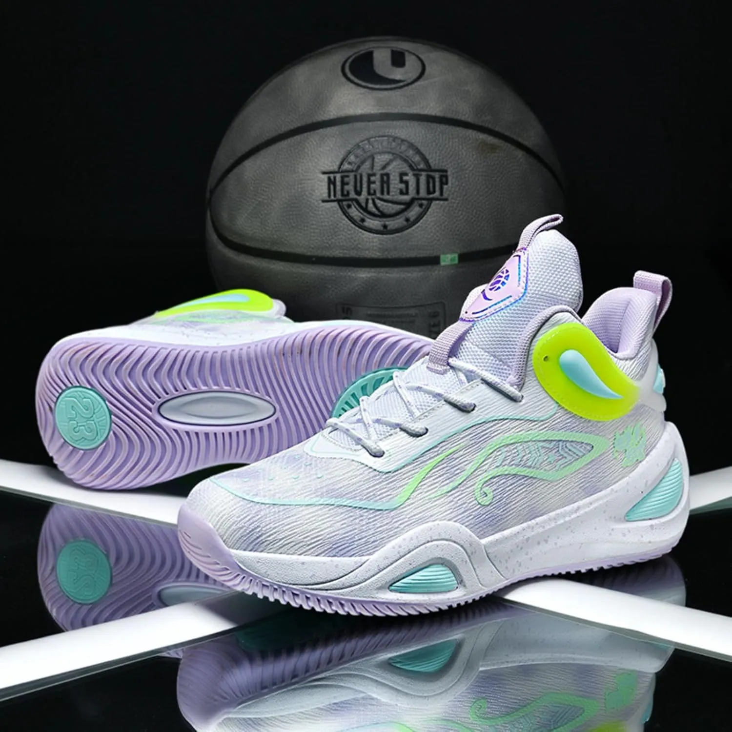 New wear-Resistant high top Basketball Shoes