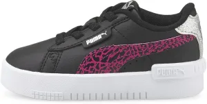 Puma Kids Jada Sneaker, Black-Festival Fuchsia Silver, 6 US Unisex Toddler