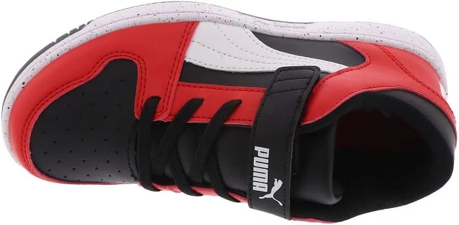 PUMA Rebound Layup LO Speck V PS Boys' Toddler-Youth Sneaker