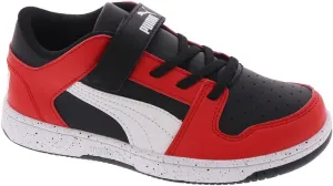 PUMA Rebound Layup LO Speck V PS Boys' Toddler-Youth Sneaker