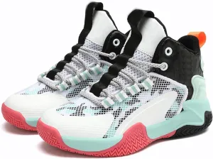 Tennis Shoes Girls Kid's Basketball Shoes Boys Sneakers Girls Trainers Comfort High Top Basketball Shoes Baby Shoes Boy