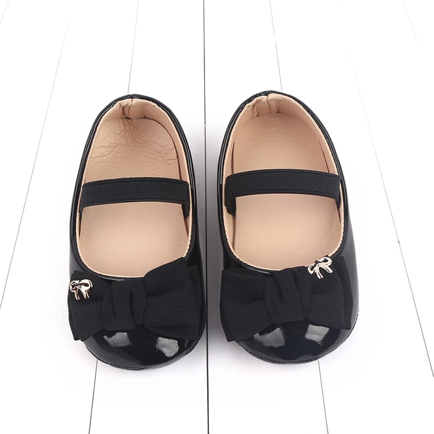 Toddler Girls Classic xfords Shoes Princess Dress Mary Jane Pary Bowknot Ballet Flat School niform Shoes