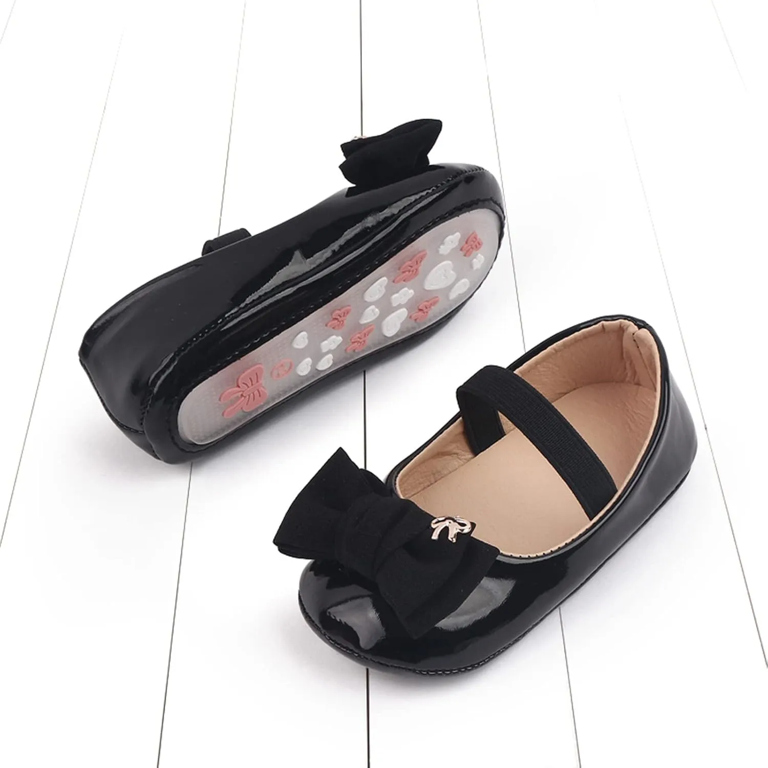Toddler Girls Classic xfords Shoes Princess Dress Mary Jane Pary Bowknot Ballet Flat School niform Shoes