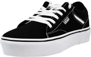 Vans Womens Canvas Seldan Low Cut Design Platform Sneaker