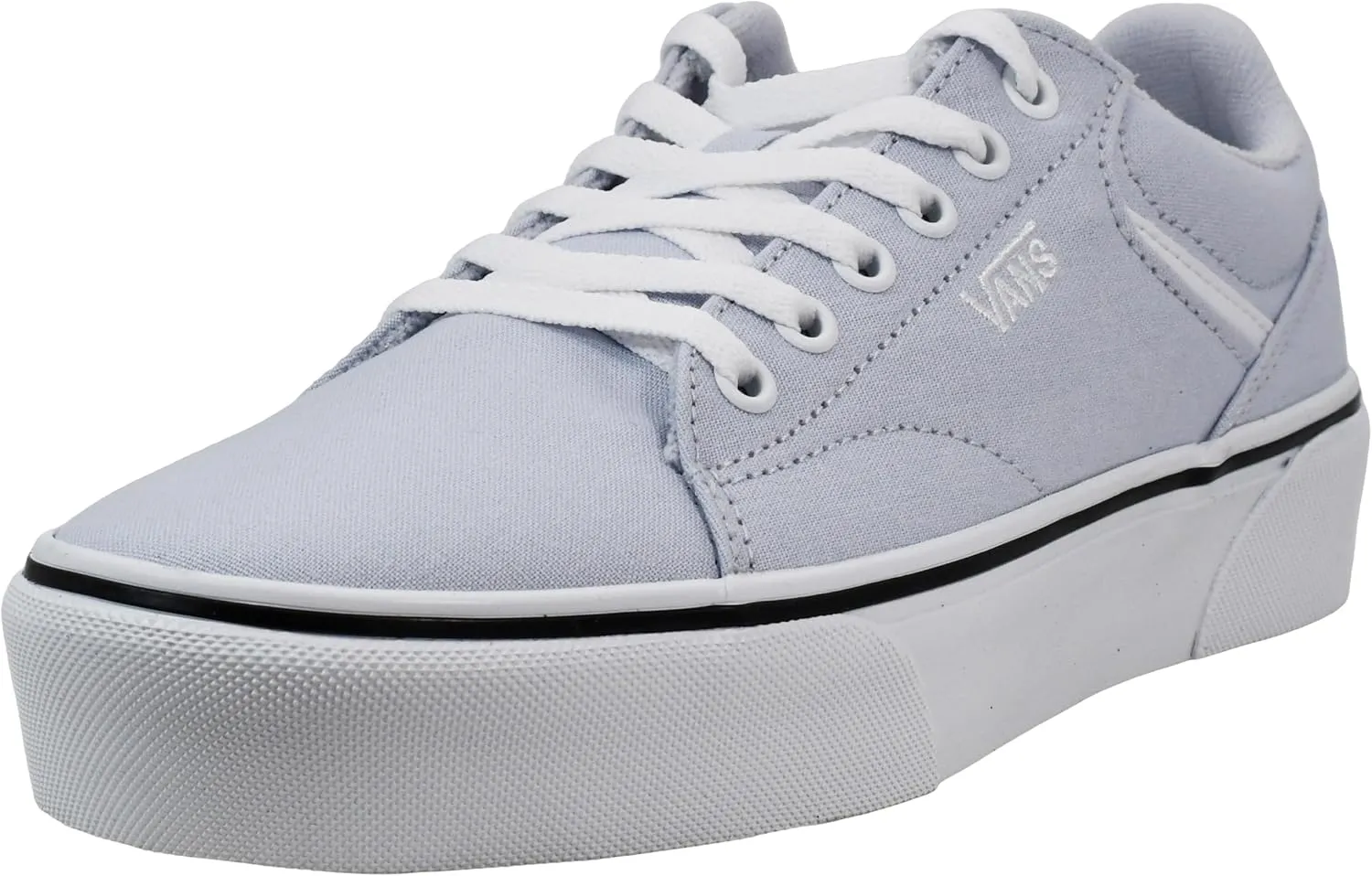 Vans Womens Canvas Seldan Low Cut Design Platform Sneaker