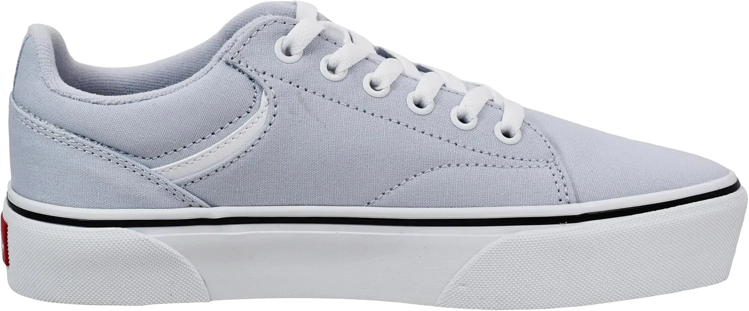 Vans Womens Canvas Seldan Low Cut Design Platform Sneaker